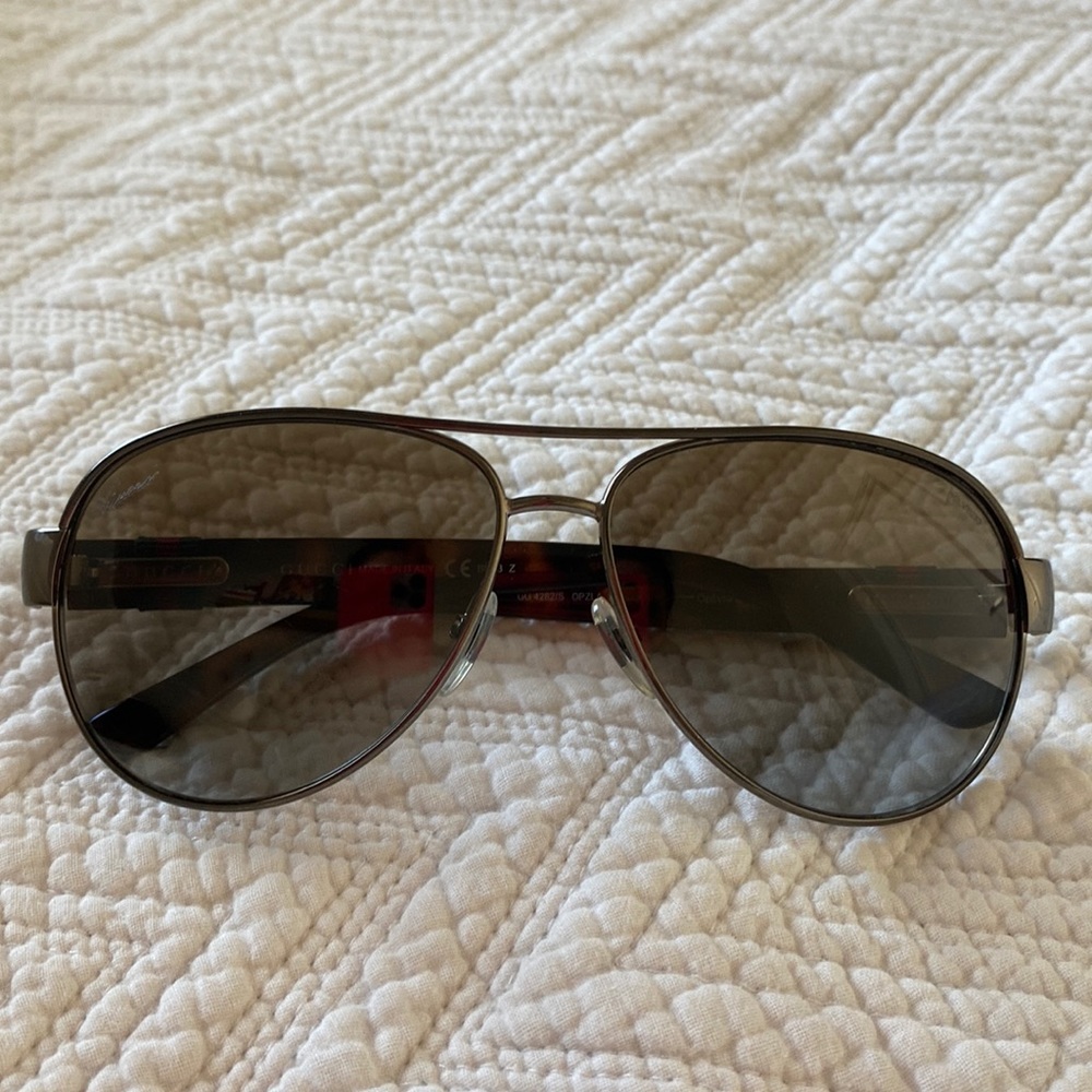 Authentic Gucci sunglasses, polarized